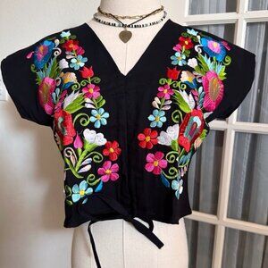 Mexican Embroidered Top
